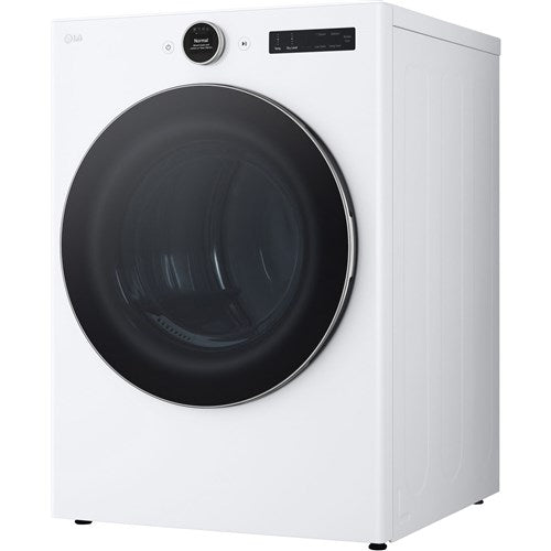 LG DLEX5500W 7.4 CF Ultra Large Capacity Electric Dryer with Sensor Dry and TurboSteam Technology