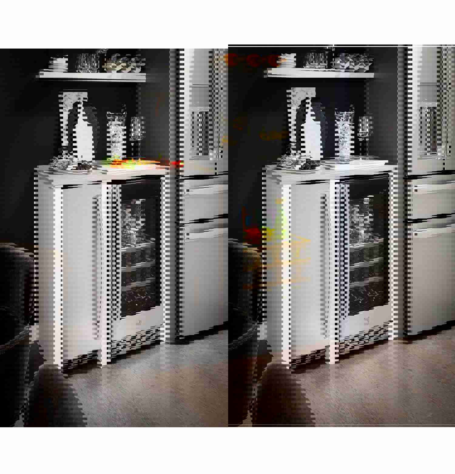 GE APPLIANCES 15-Inch Clear Ice Maker with Built-In WiFi