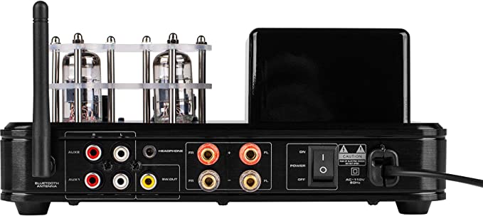 Dayton Audio HTA20BT Hybrid Stereo Tube Amplifier with Bluetooth 4.2