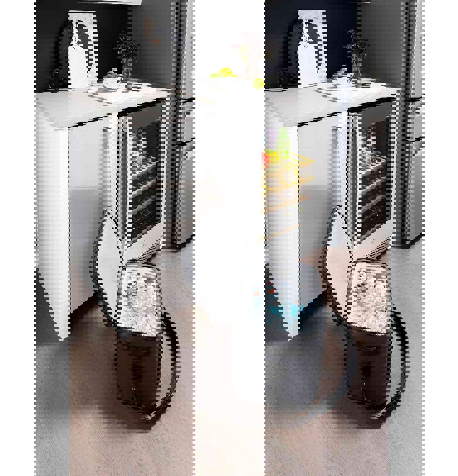 GE APPLIANCES 15-Inch Clear Ice Maker with Built-In WiFi