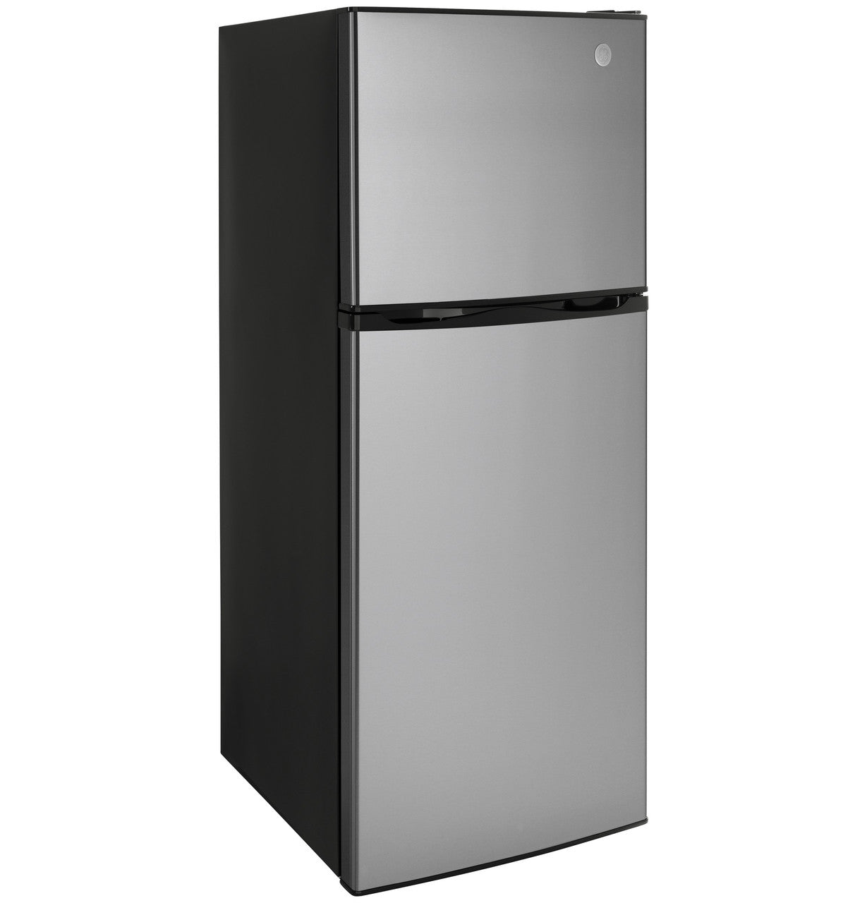 GE Appliances 9.8 Cu. Ft. 12 Volt DC Top-Freezer Refrigerator - Stainless Steel