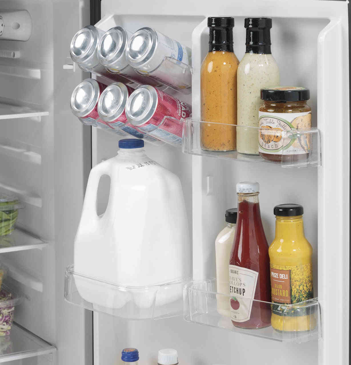 GE Appliances 9.8 Cu. Ft. 12 Volt DC Top-Freezer Refrigerator - Stainless Steel