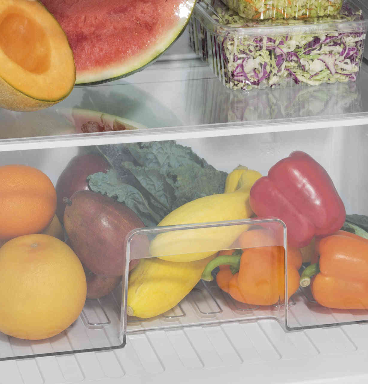 GE Appliances 9.8 Cu. Ft. 12 Volt DC Top-Freezer Refrigerator - Stainless Steel