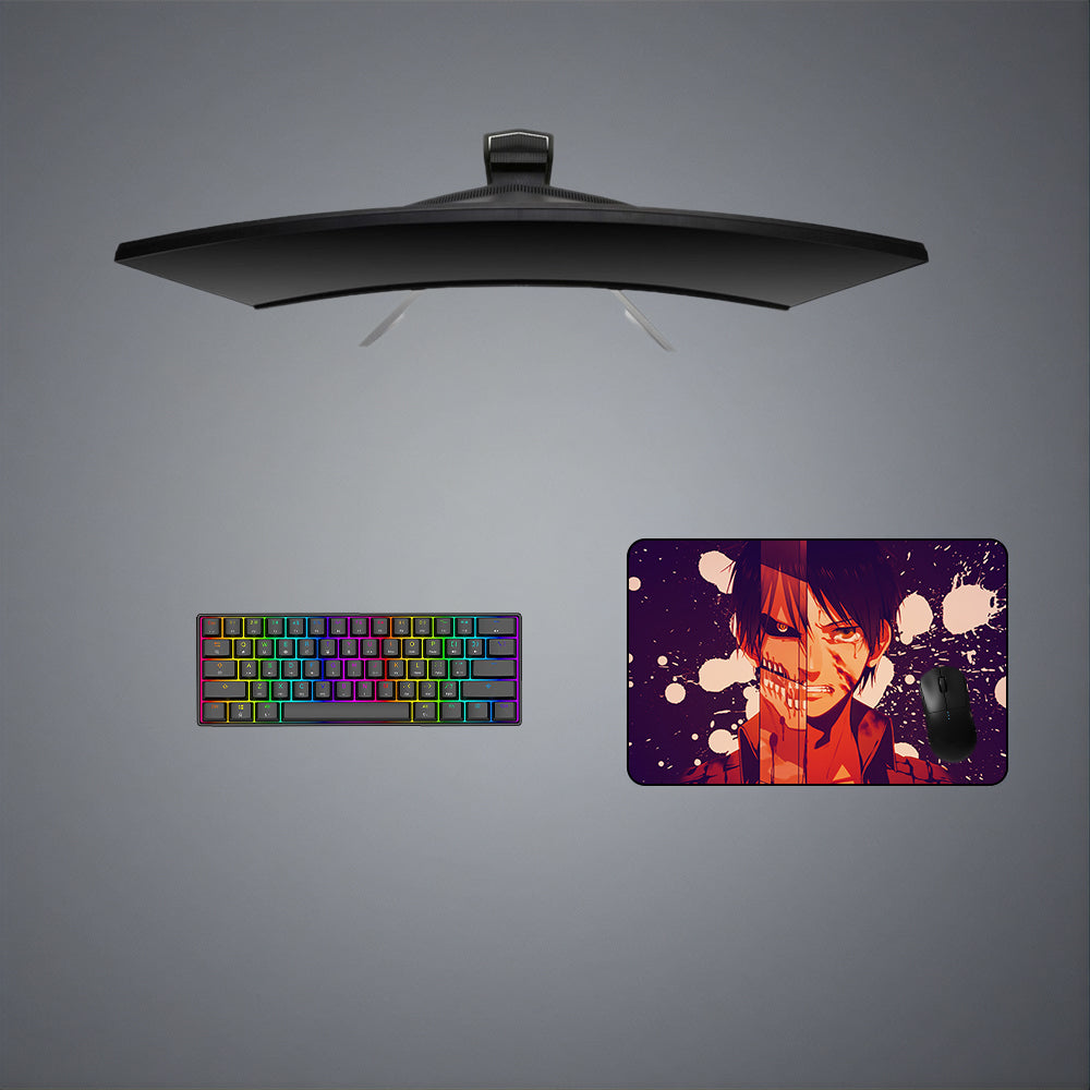 Eren Titan Design M-XXL Size Gaming Mouse Pad - Smooth Surface for Precision Gaming