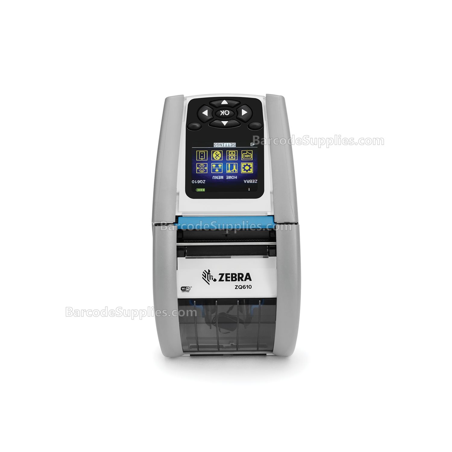Zebra DT Printer ZQ610 Plus 2/48mm Healthcare with Bluetooth 4.x and Linered Platen