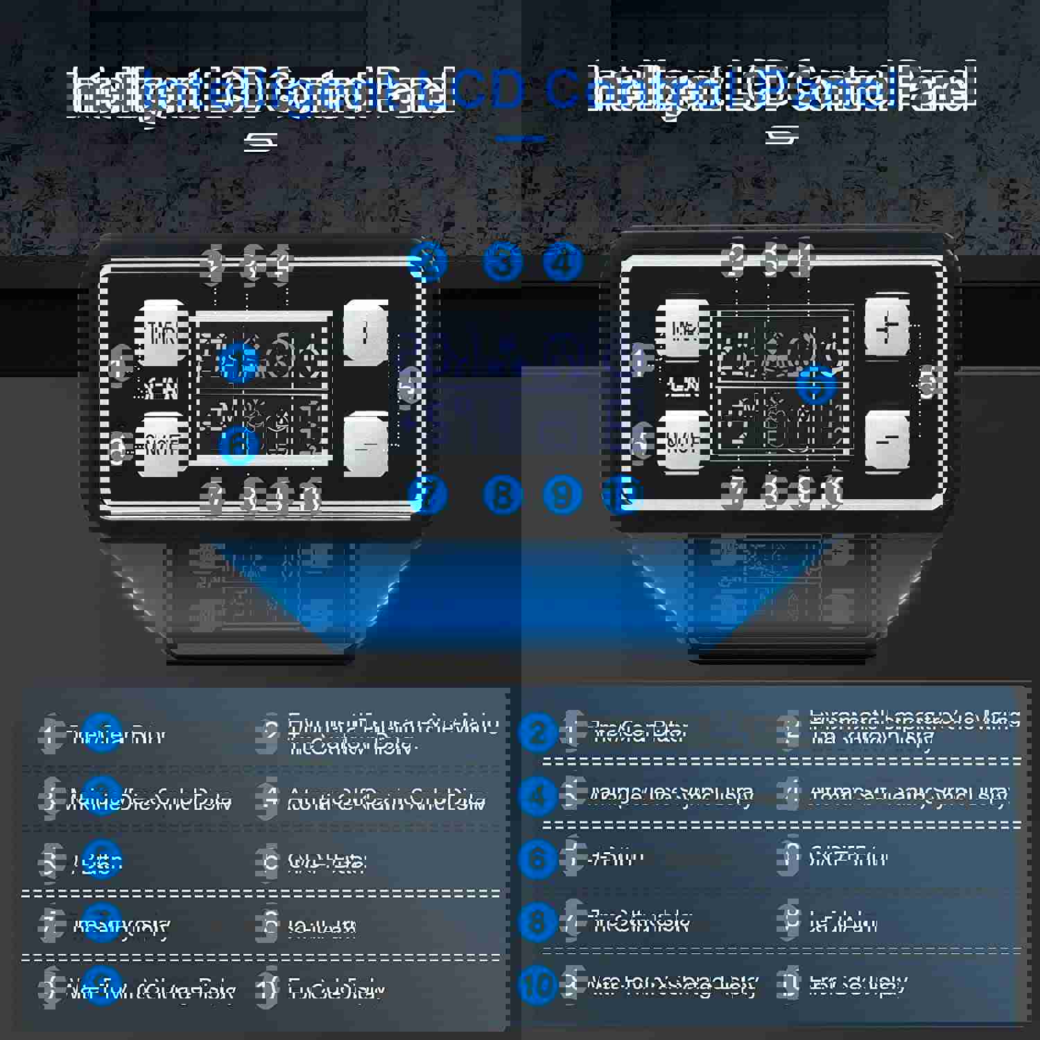 KISSAIR Commercial Ice Maker, Stainless Steel Freestanding with 2 Self-Cleaning, 100Lbs/Day, 45 Cubes/Batch in 11-20 Mins