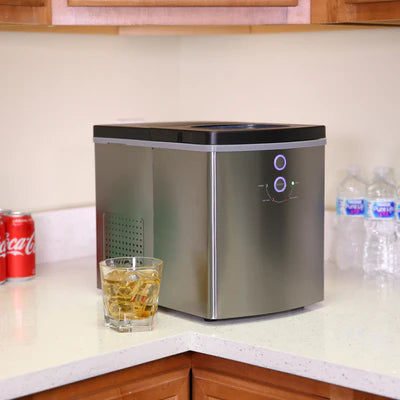 Avanti Portable Countertop Ice Maker - 33 lbs. Daily Output, Self-Cleaning
