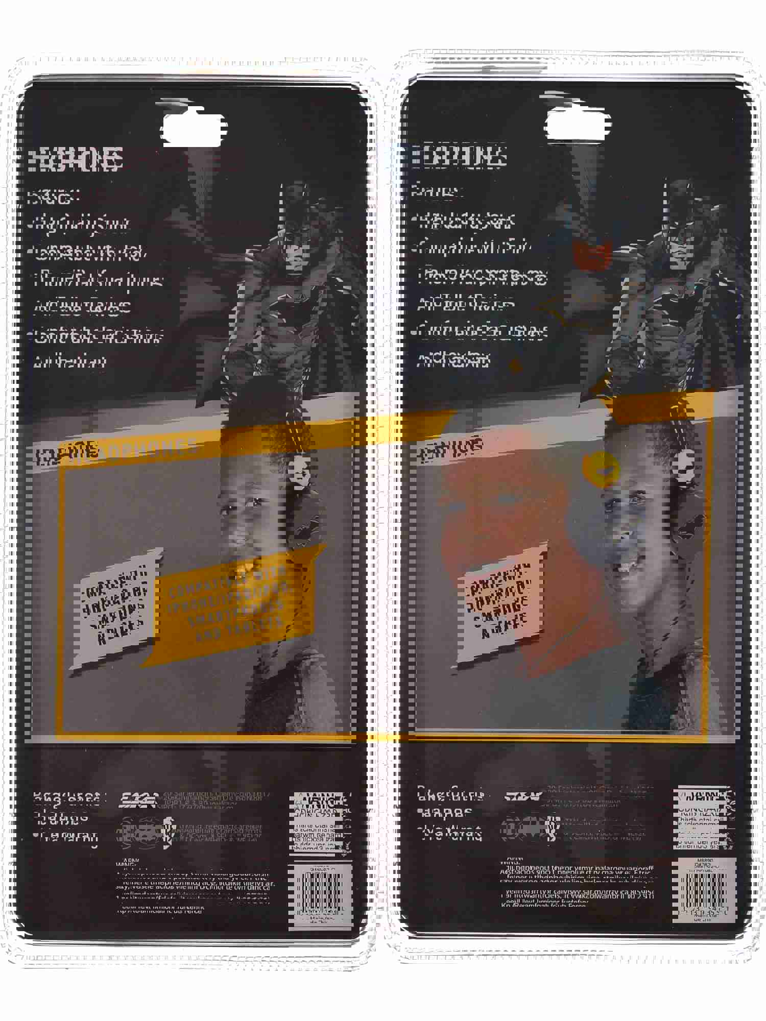 Batman Over The Ear Headphones - Premium Sound & Adjustable Headband