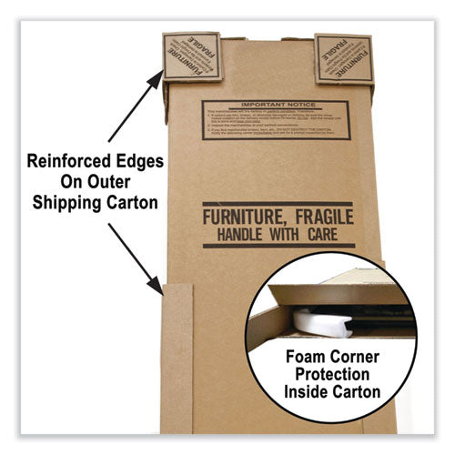 Correll Height-adjustable Activity Tables Rectangular 48wx24dx10h Gray Granite