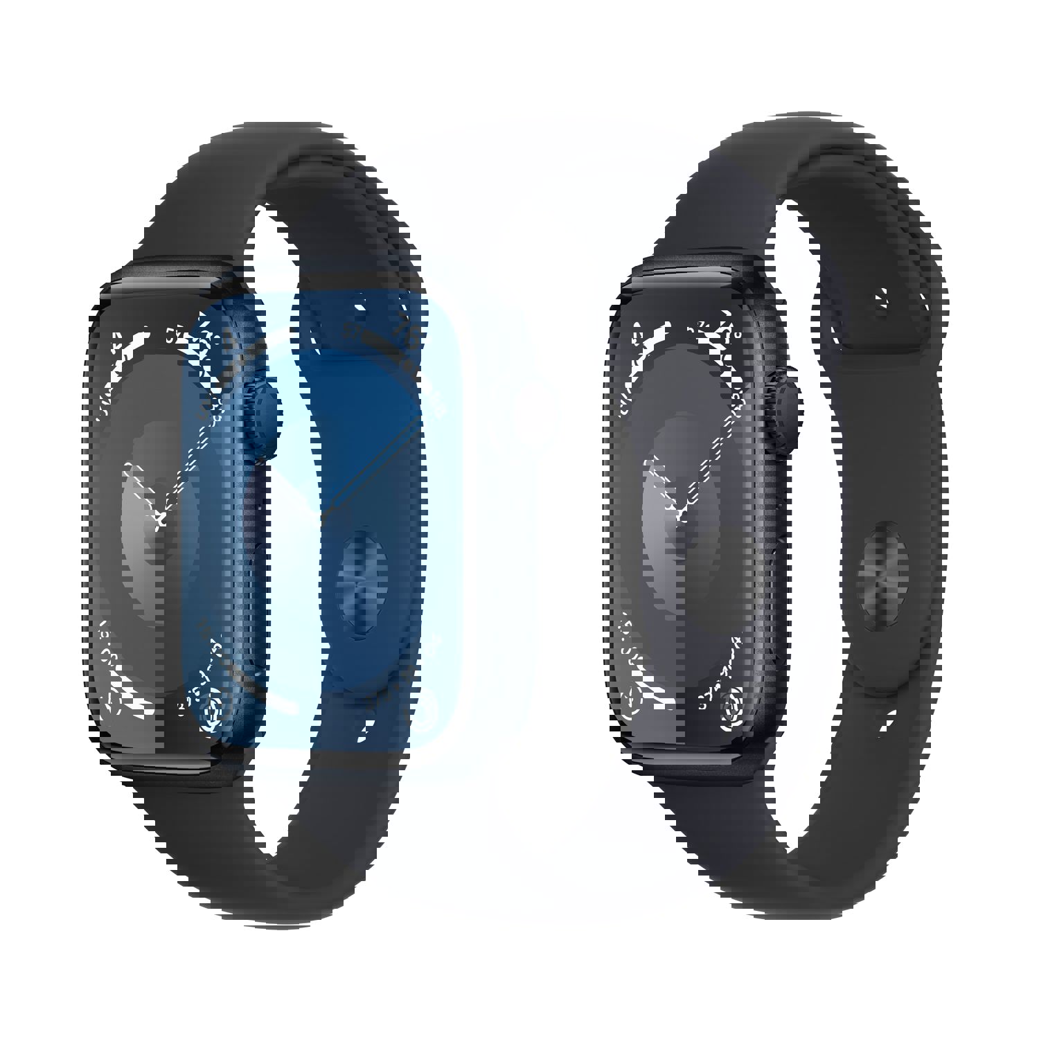 Apple Watch Series 9 GPS 45mm with Red Aluminum Case and Red Sport Band - M/L