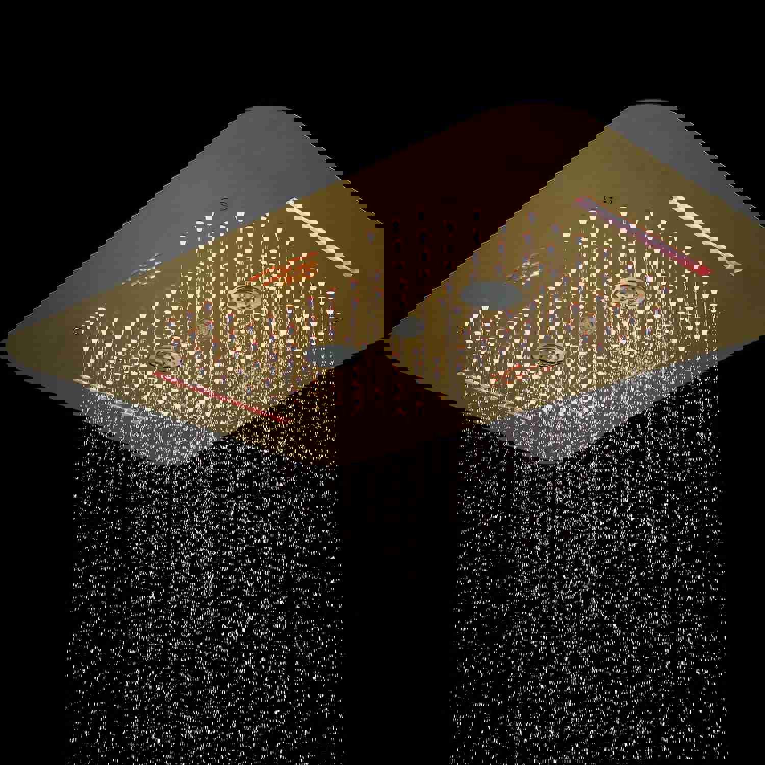 RENO 23 Ceiling Mounted Complete LED Music Shower System