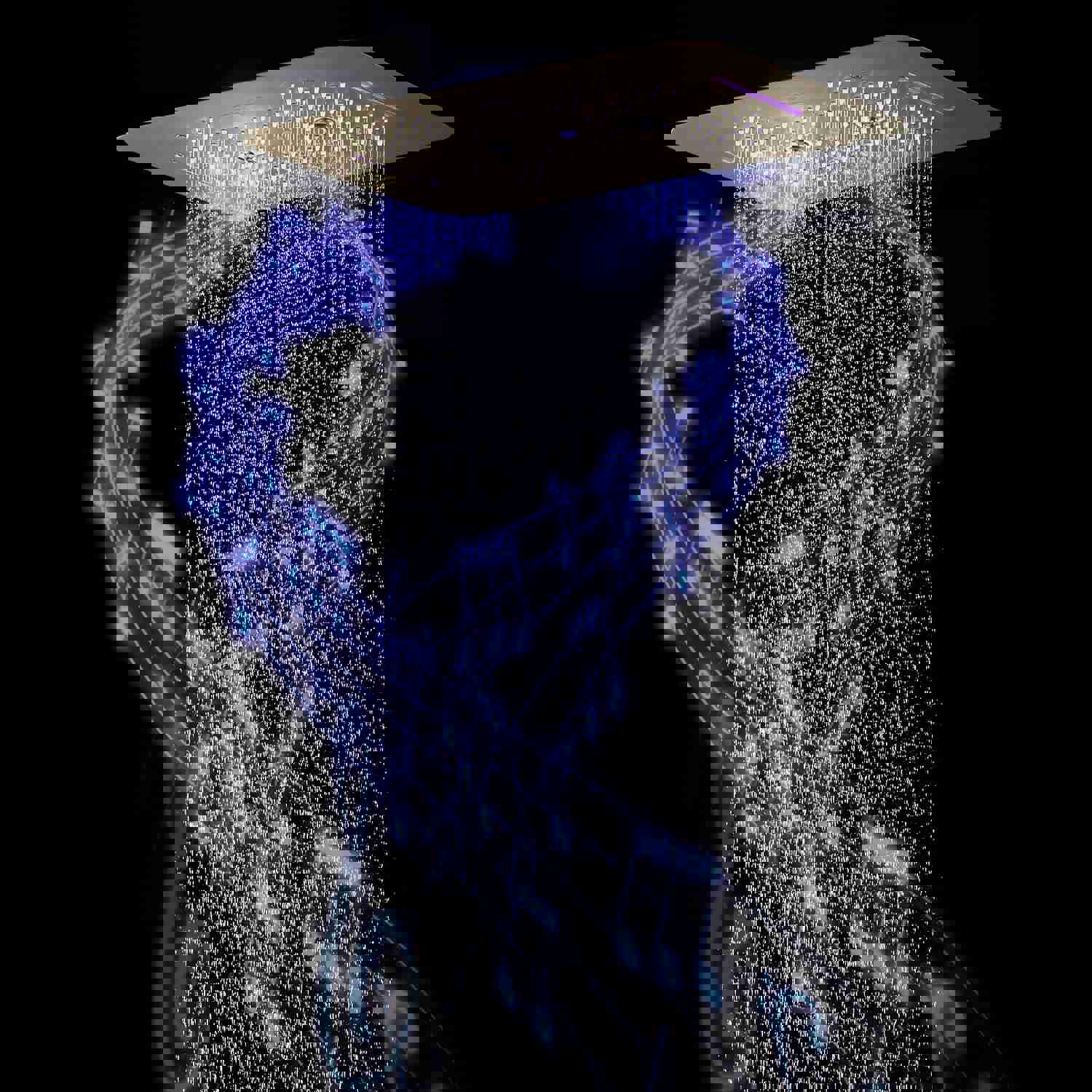 RENO 23 Ceiling Mounted Complete LED Music Shower System