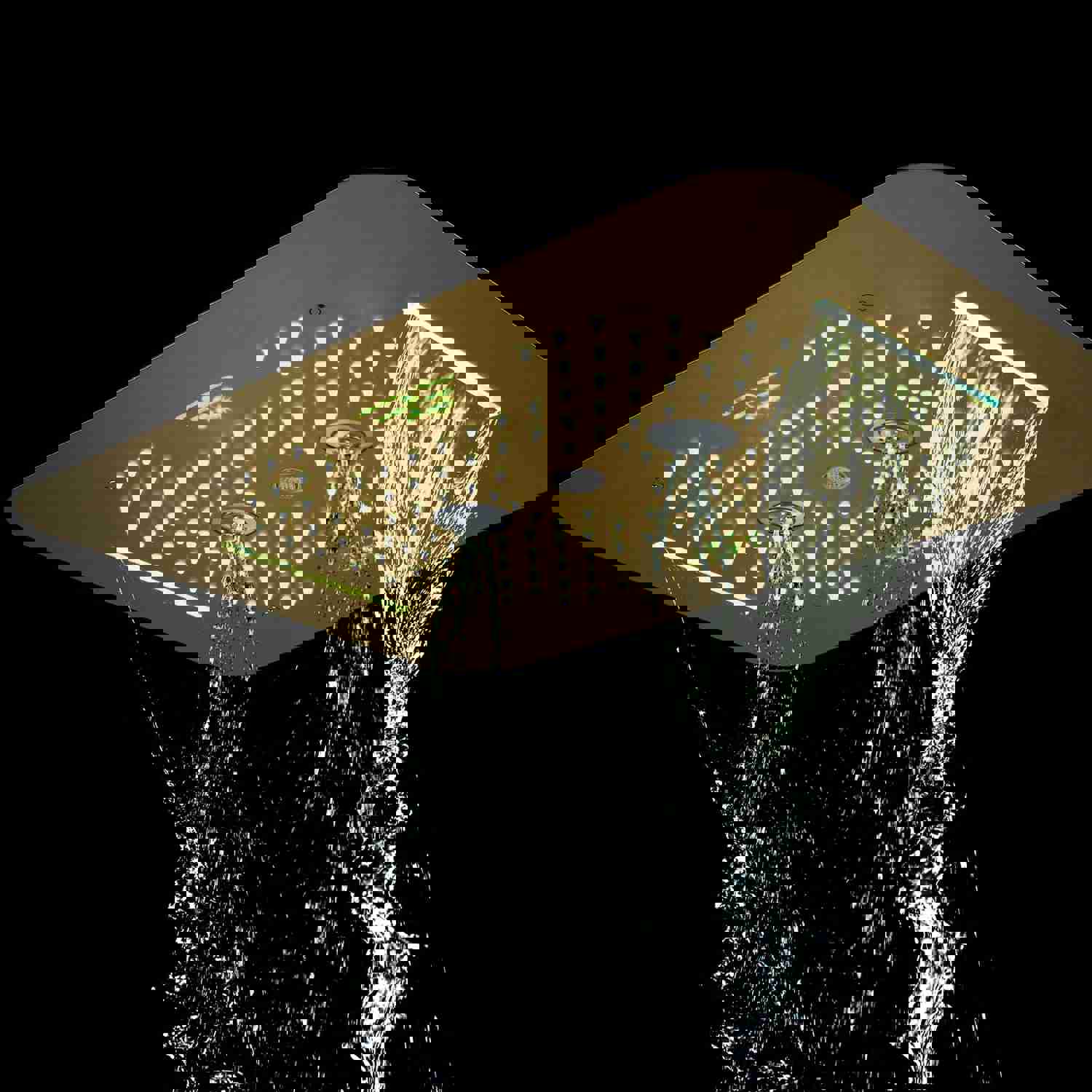 RENO 23 Ceiling Mounted Complete LED Music Shower System