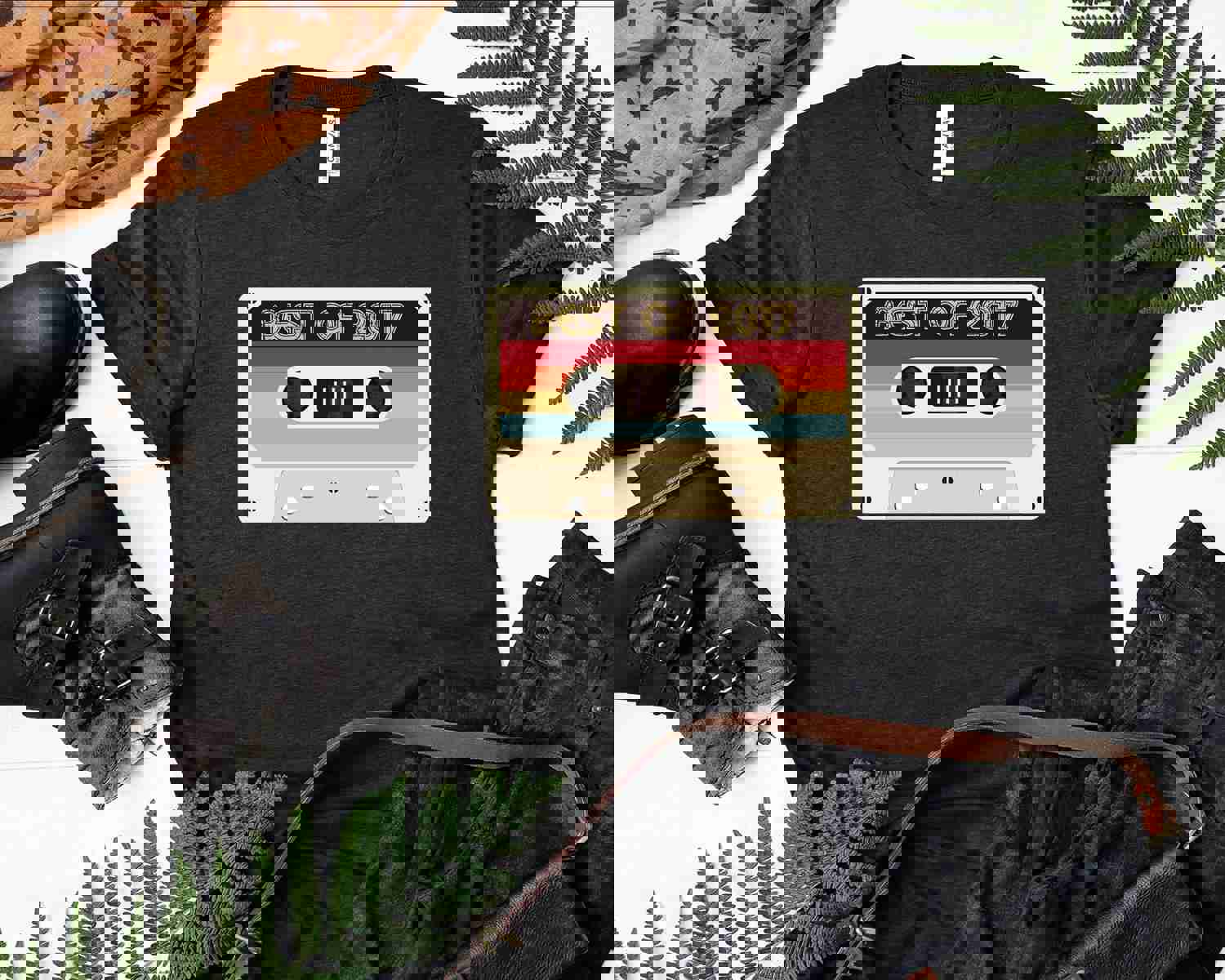 Best Of 2017 5th Birthday Gifts Cassette Tape Vintage SVG PNG T-shirt Designs