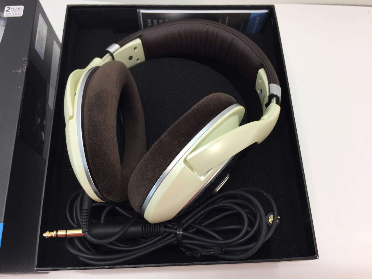 Sennheiser HD 599 Open Back Headphones Ivory - Premium Sound Quality