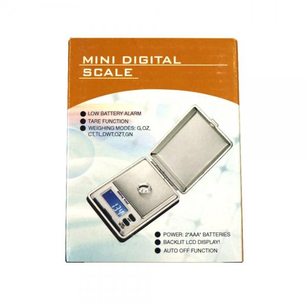 DS-18 200g / 0.01g 1.5inch LCD Precision Pocket Electronic Jewelry Scale Silver Gray