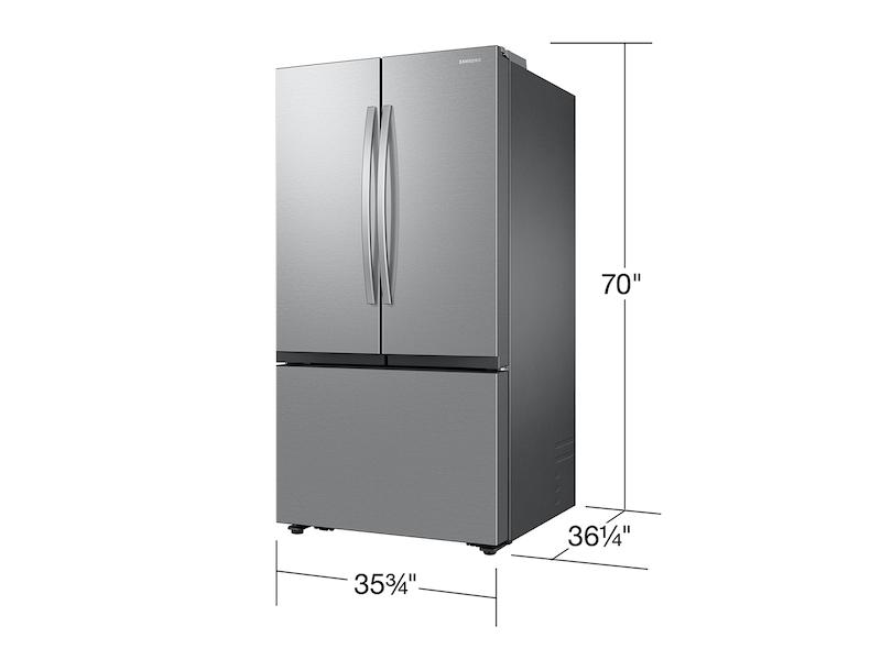 SAMSUNG 32 cu. ft. Mega Capacity 3-Door French Door Refrigerator with Dual Auto Ice Maker