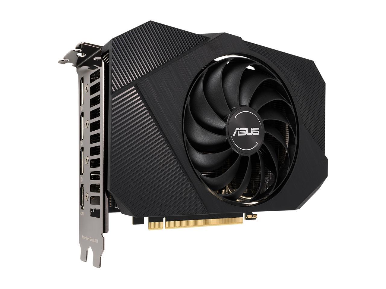 ASUS Phoenix NVIDIA GeForce RTX 3060 V2 Gaming Graphics Card (12GB GDDR6, PCIe 4.0, HDMI 2.1, DisplayPort 1.4a)