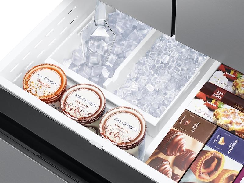 SAMSUNG 32 cu. ft. Mega Capacity 3-Door French Door Refrigerator with Dual Auto Ice Maker