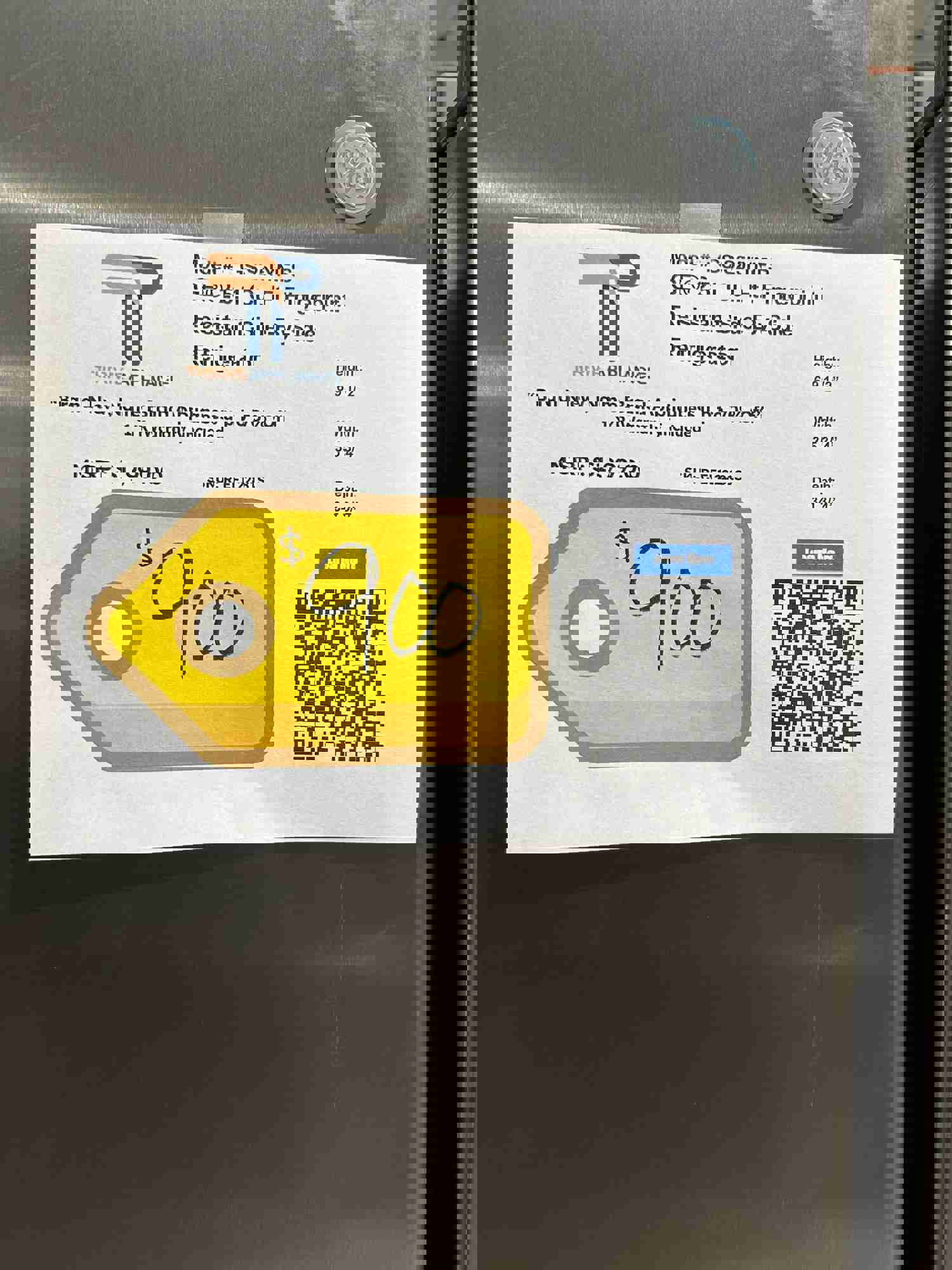 GE - 25.1 Cu. Ft. Side-By-Side Refrigerator with Ice and Water Dispenser - Stainless Steel