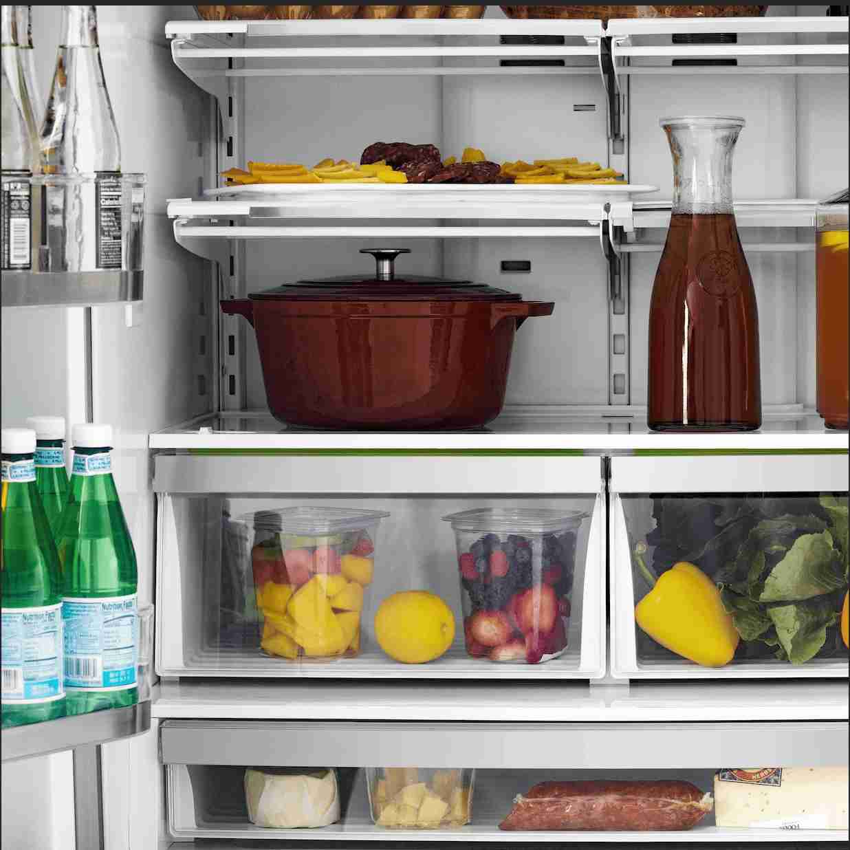 ZLINE Autograph Edition 36 French Door Refrigerator with Ice Maker