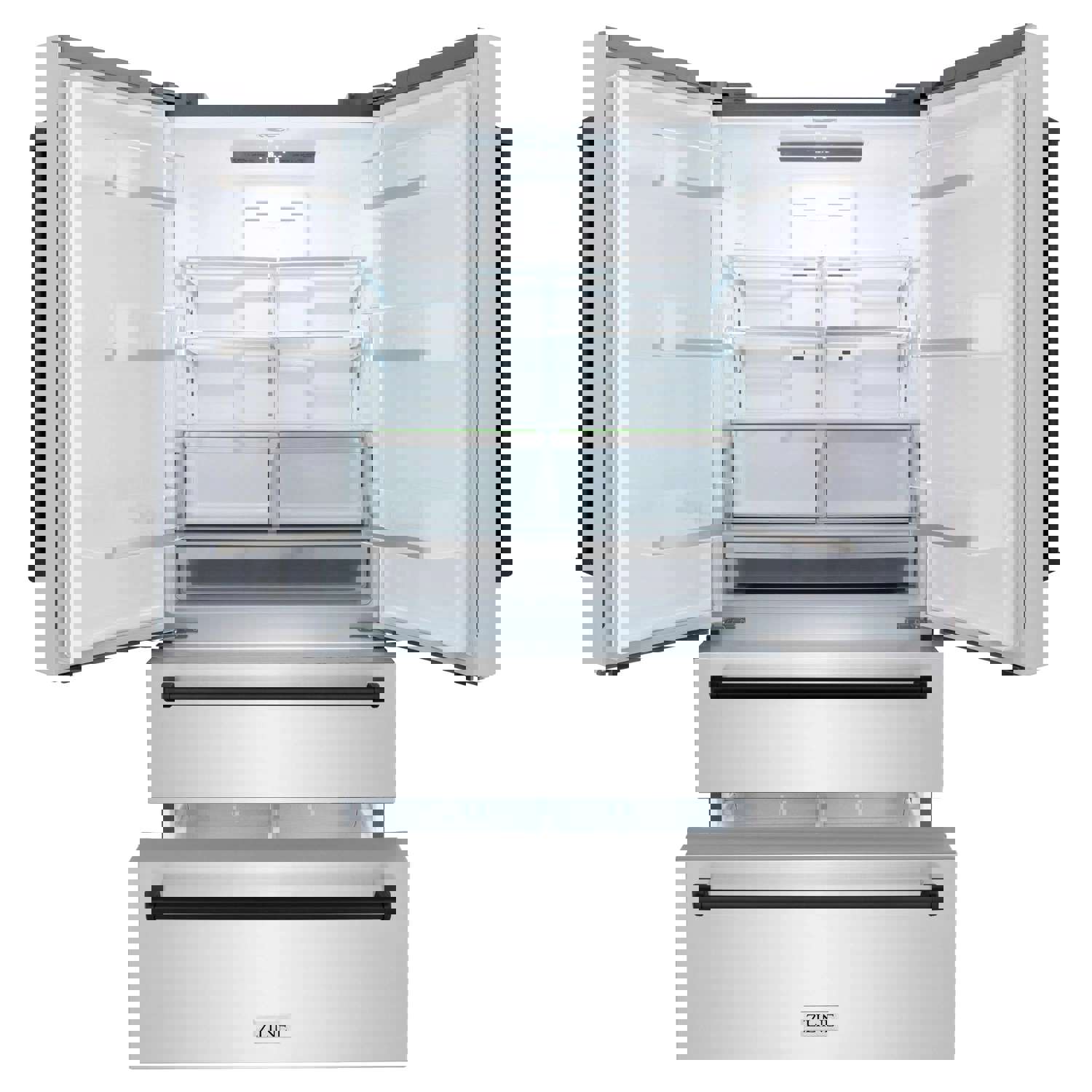 ZLINE Autograph Edition 36 French Door Refrigerator with Ice Maker