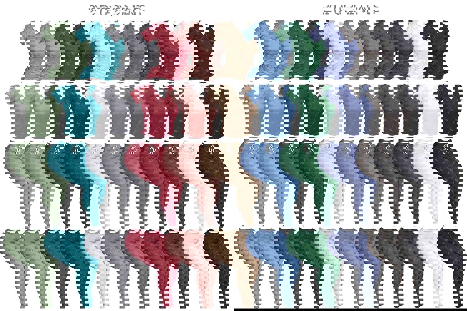 HealthCare Clipart Bundle - Medical Nurse, Hospital, Sisters, Scrubs Best Friends Clip Art PNG & PSD