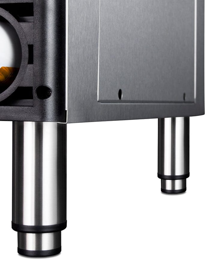 Summit 21 Ice Maker with Self-Cleaning Cycle, Clear Ice Technology & Digital Control - Black