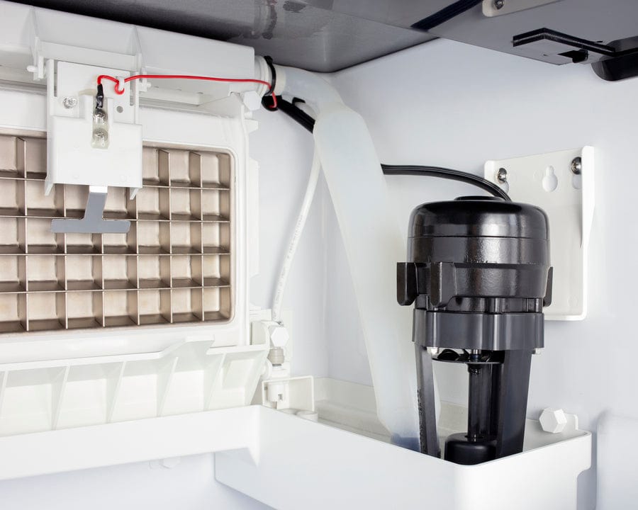 Summit 21 Ice Maker with Self-Cleaning Cycle, Clear Ice Technology & Digital Control - Black