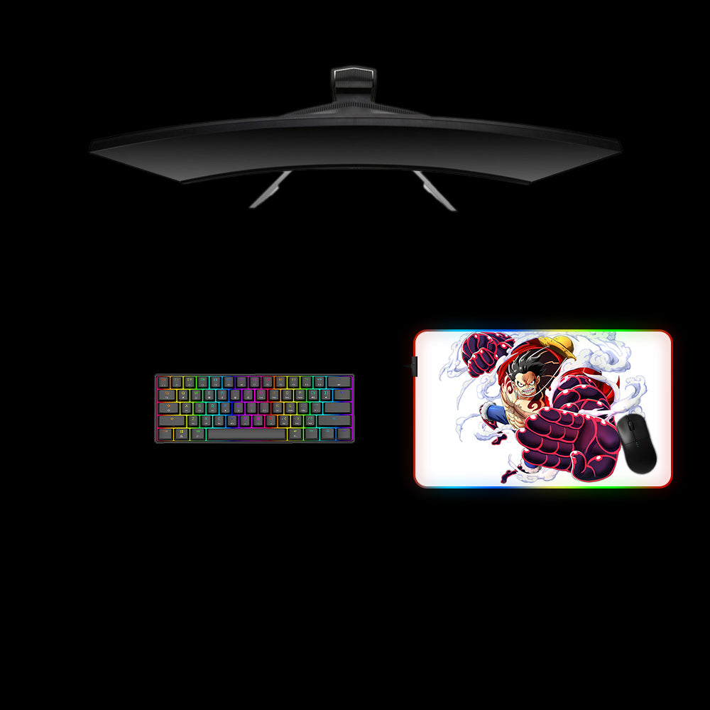 Monkey D. Luffy RGB Gaming Mouse Pad with LED Lighting