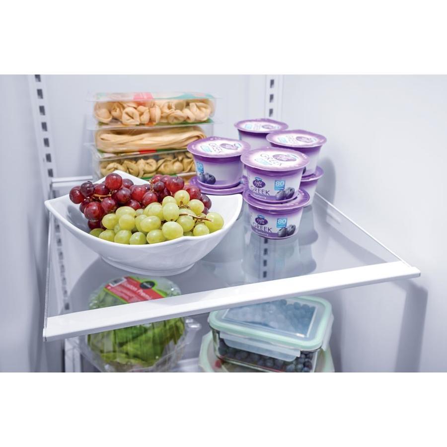Frigidaire 25.5-cu ft Side-by-Side Refrigerator with Ice Maker (EasyCare Stainless Steel)