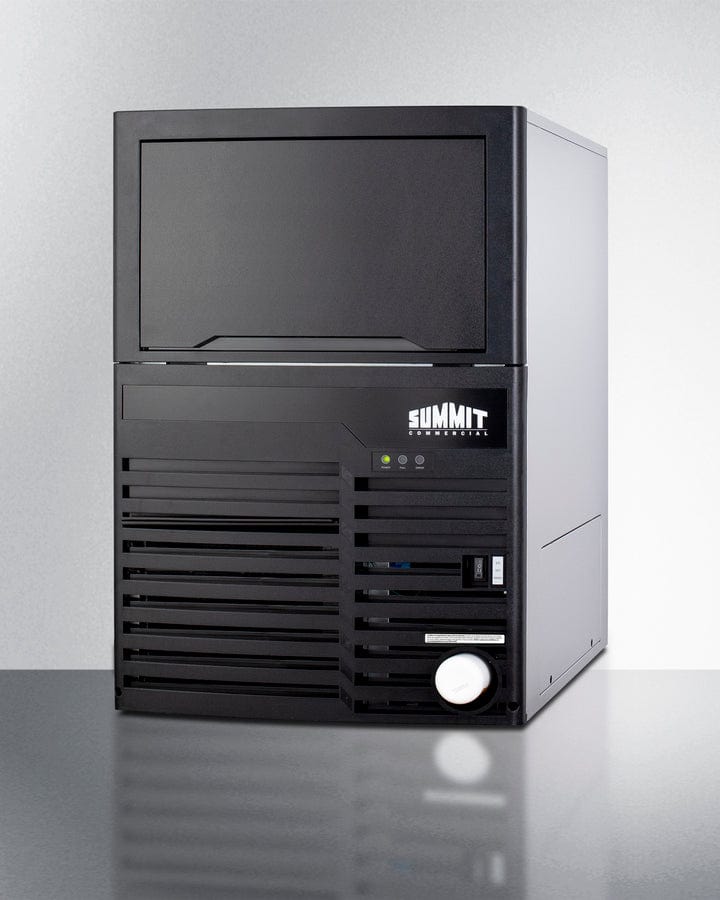 Summit 21 Ice Maker with Self-Cleaning Cycle, Clear Ice Technology & Digital Control - Black