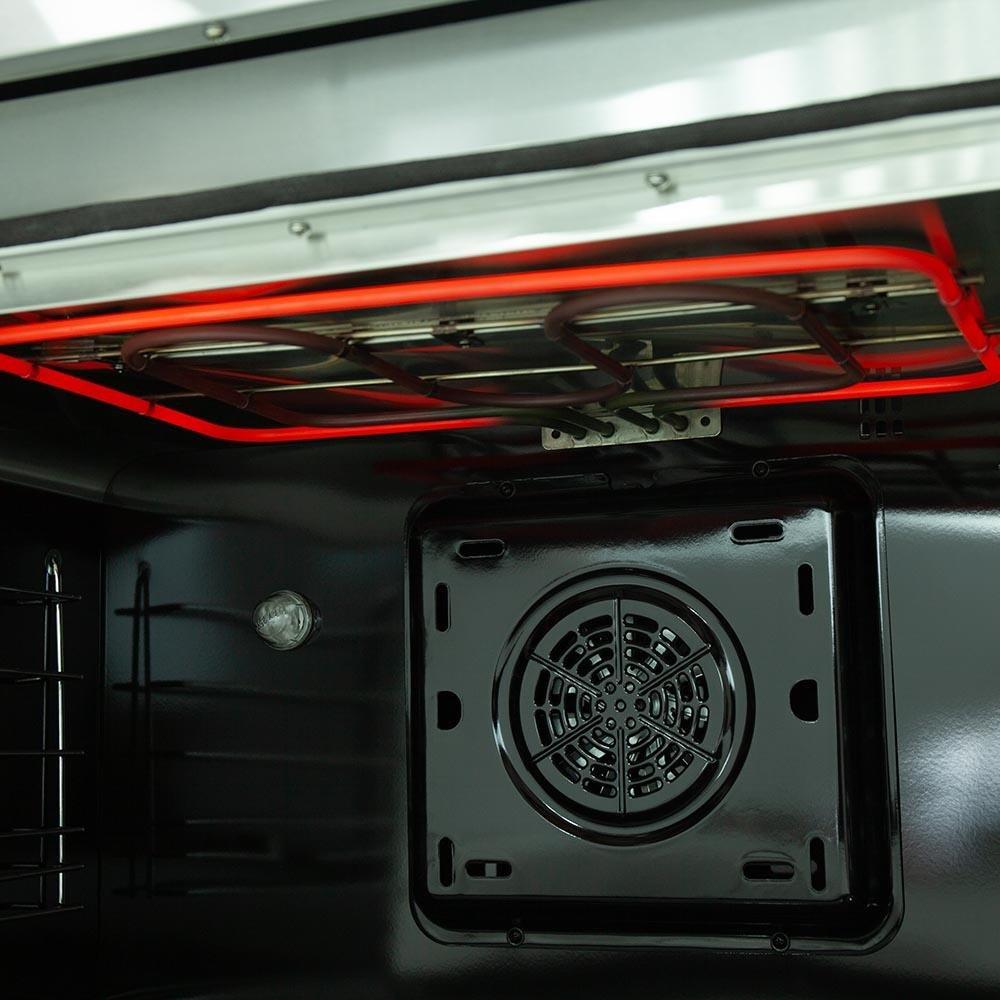 Forno 4-Piece Stainless Steel Appliance Package - 36-Inch Dual Fuel Range, Refrigerator, Wall Hood & Dishwasher