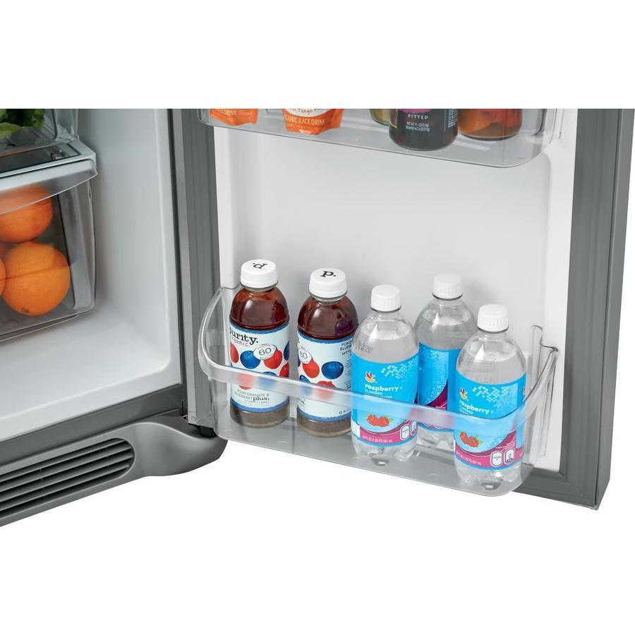 Frigidaire 25.5-cu ft Side-by-Side Refrigerator with Ice Maker (EasyCare Stainless Steel)