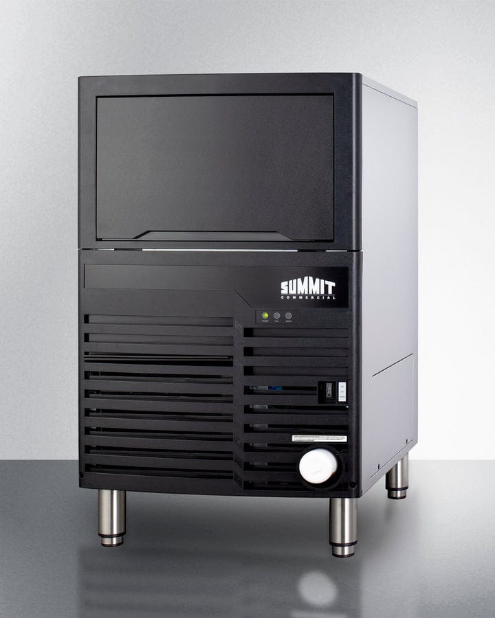 Summit 21 Ice Maker with Self-Cleaning Cycle, Clear Ice Technology & Digital Control - Black