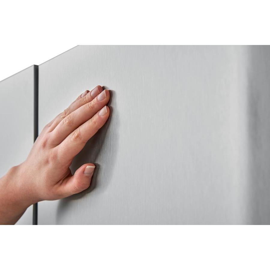 Frigidaire 25.5-cu ft Side-by-Side Refrigerator with Ice Maker (EasyCare Stainless Steel)