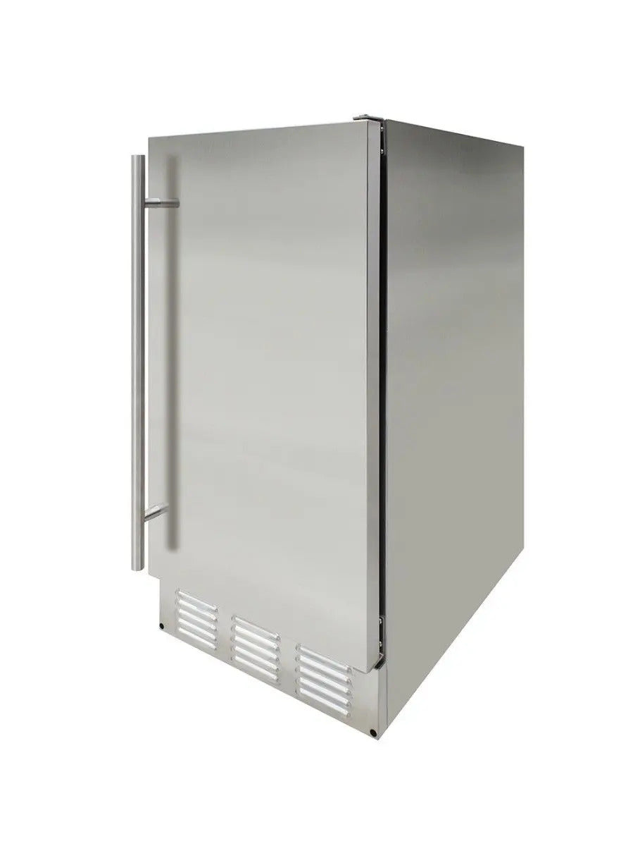 Vinotemp 15 Built-in Outdoor Automatic Ice Maker with Front Exhaust (BR-15OUIM-SS)