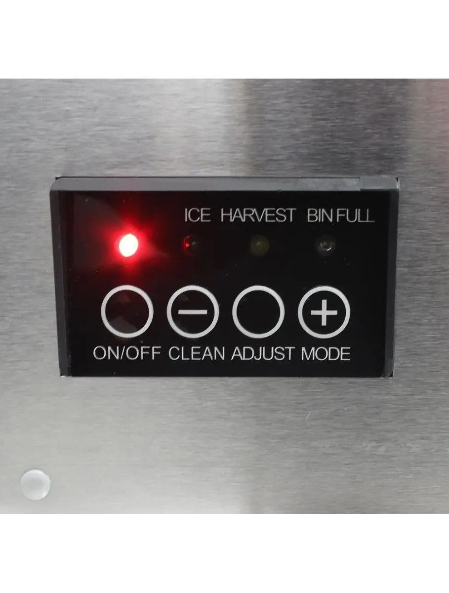 Vinotemp 15 Built-in Outdoor Automatic Ice Maker with Front Exhaust (BR-15OUIM-SS)