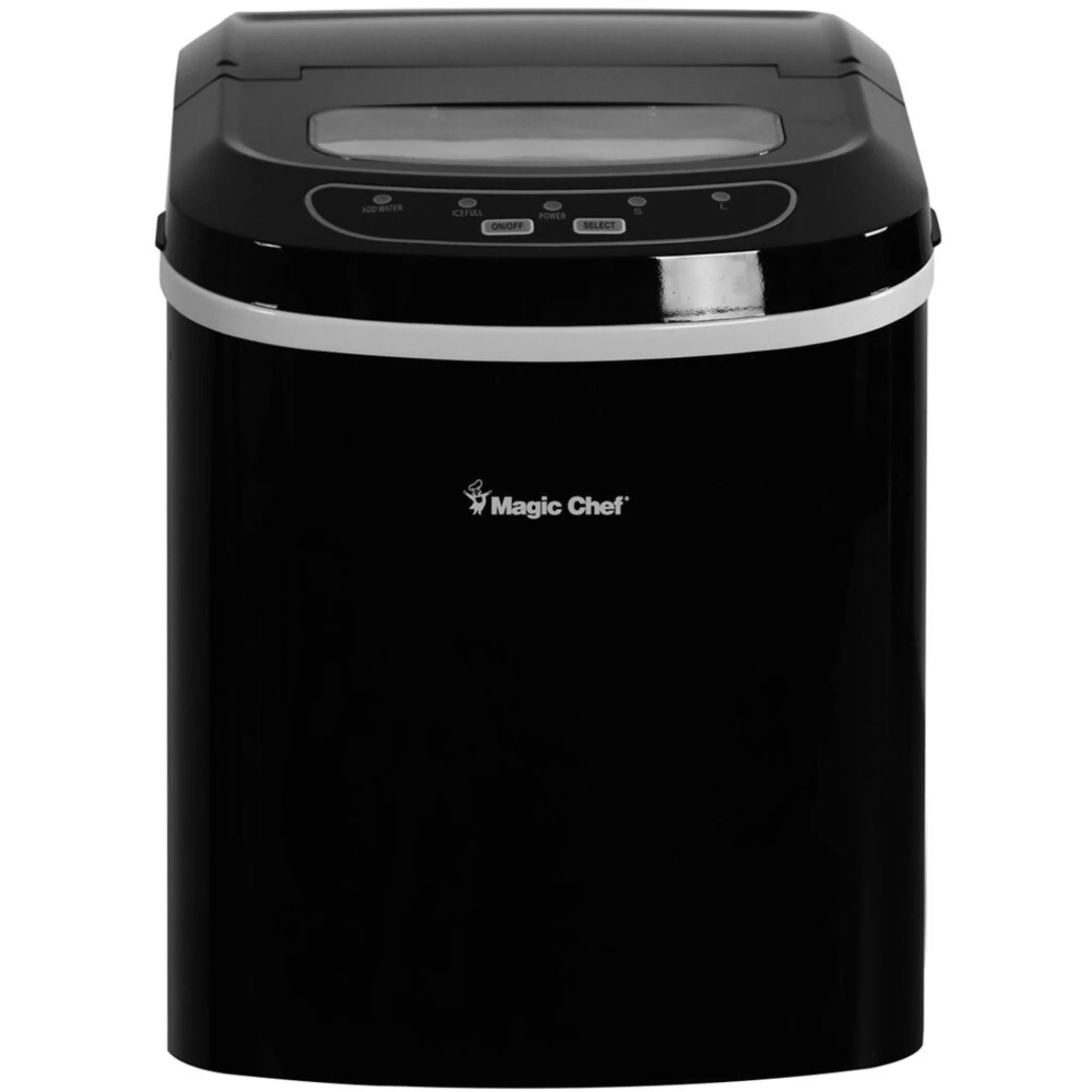 Magic Chef 27 lbs. Portable Ice Maker in Red MCIM22R