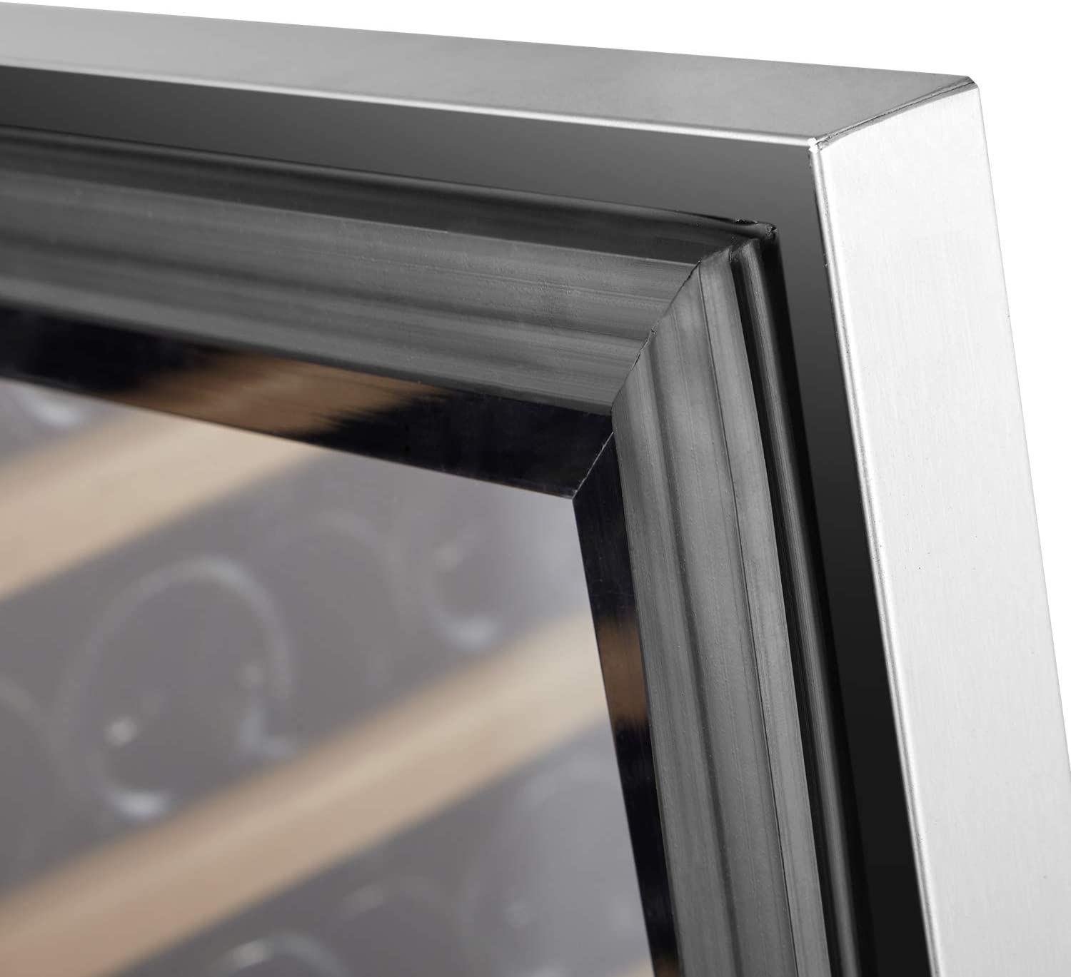 Dual Zone Compressor Wine Refrigerator - Large Capacity & Energy Efficient