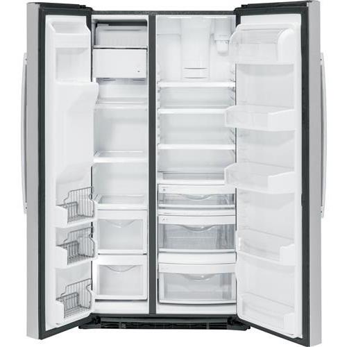 GE Profile 36-inch Counter-Depth Side-by-Side Refrigerator with Ice and Water Dispenser