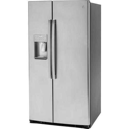 GE Profile 36-inch Counter-Depth Side-by-Side Refrigerator with Ice and Water Dispenser