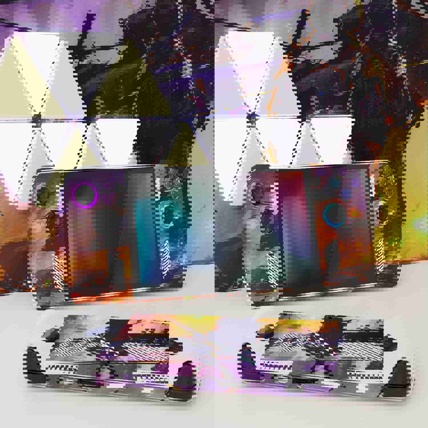 PlayVital Breaking Dawn Custom Stickers Vinyl Wraps for ROG Ally Handheld Gaming Console