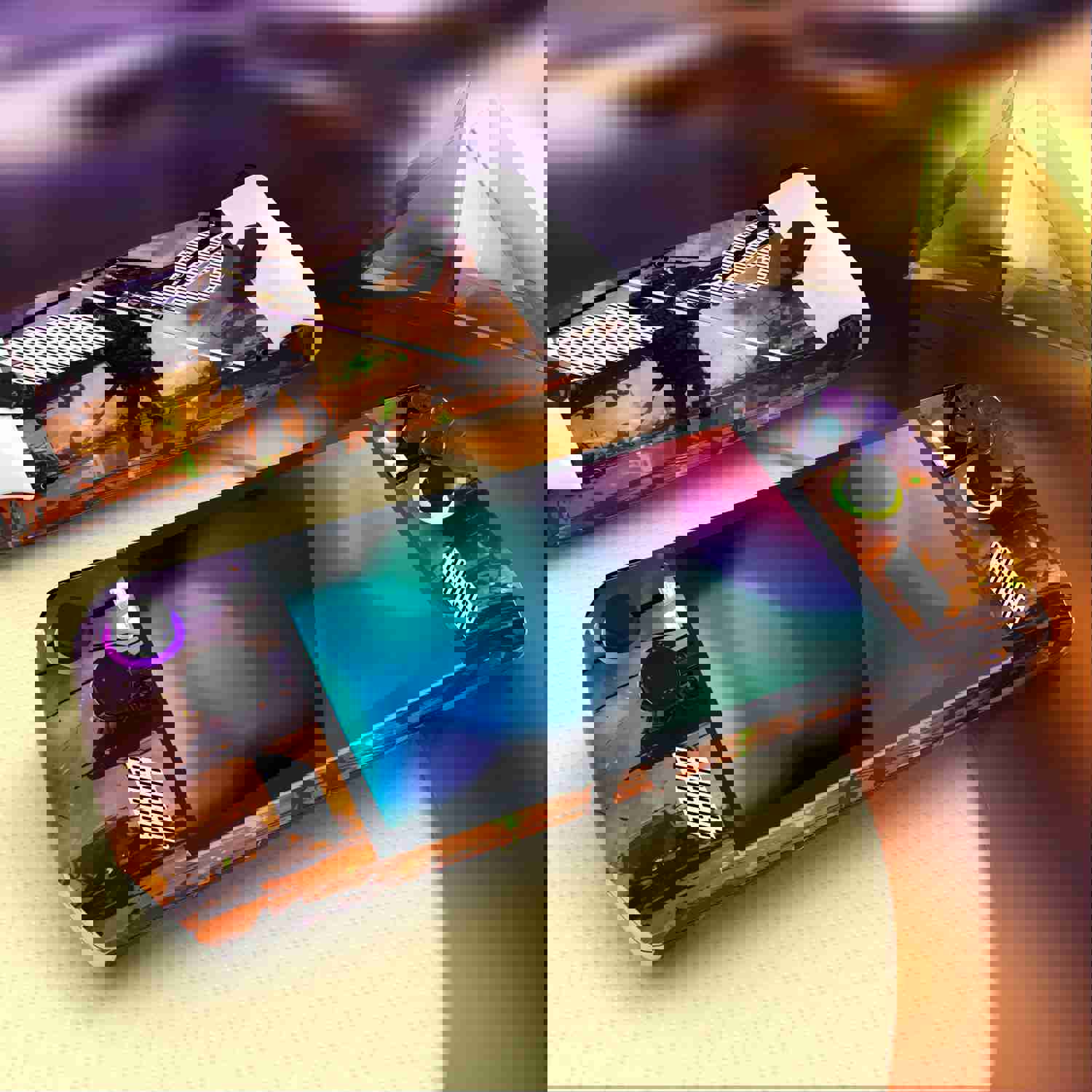 PlayVital Breaking Dawn Custom Stickers Vinyl Wraps for ROG Ally Handheld Gaming Console