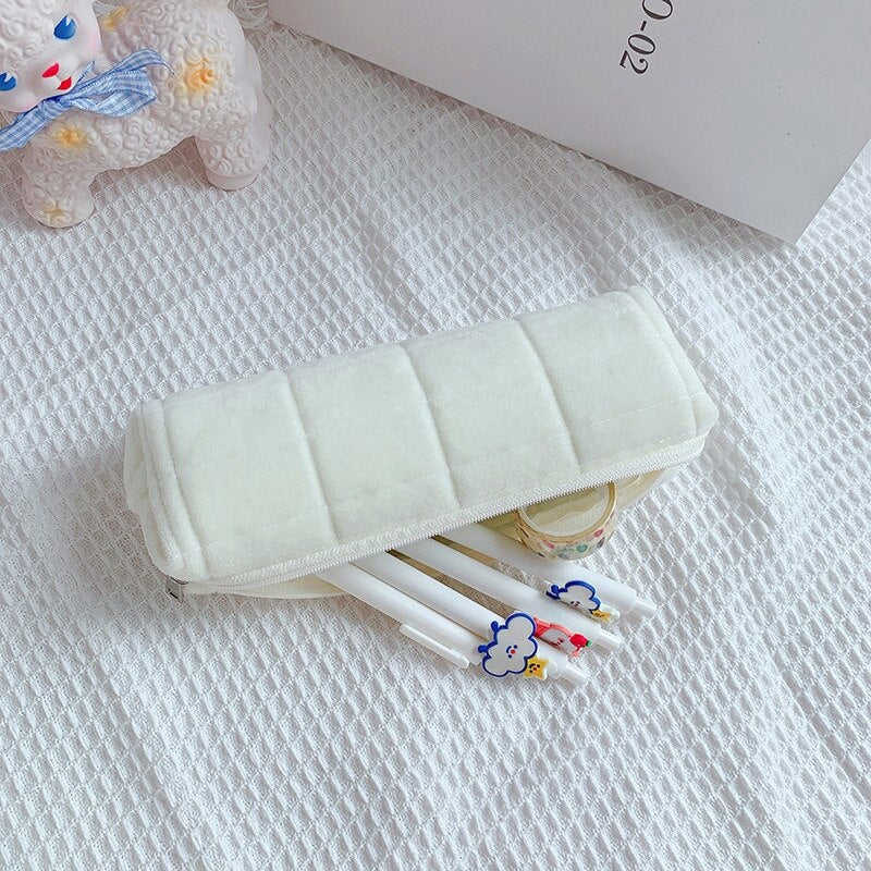 Cute Cartoon Pencil Case: Large Capacity Korean Stationery