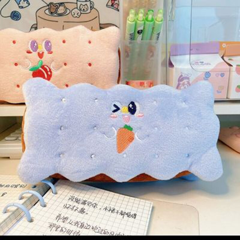 Cute Cartoon Pencil Case: Large Capacity Korean Stationery