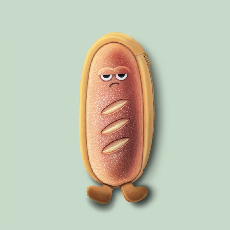 Cute Cartoon Pencil Case: Large Capacity Korean Stationery