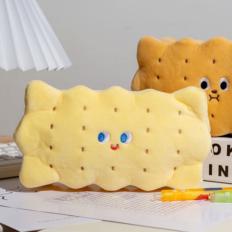 Cute Cartoon Pencil Case: Large Capacity Korean Stationery