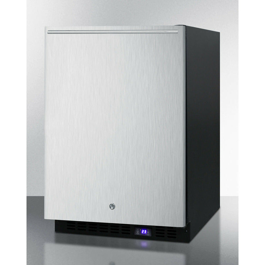 Summit 24 Wide Outdoor All-Freezer With Icemaker - 4.72 cu.ft. Capacity, Frost Free Defrost, Digital Thermostat