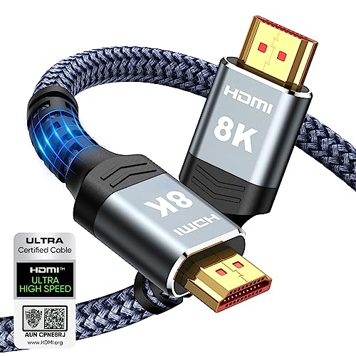 Highwings 8K Ultra High-Speed HDMI Cable 2M - 48Gbps, 4K@120Hz, 8K@60Hz